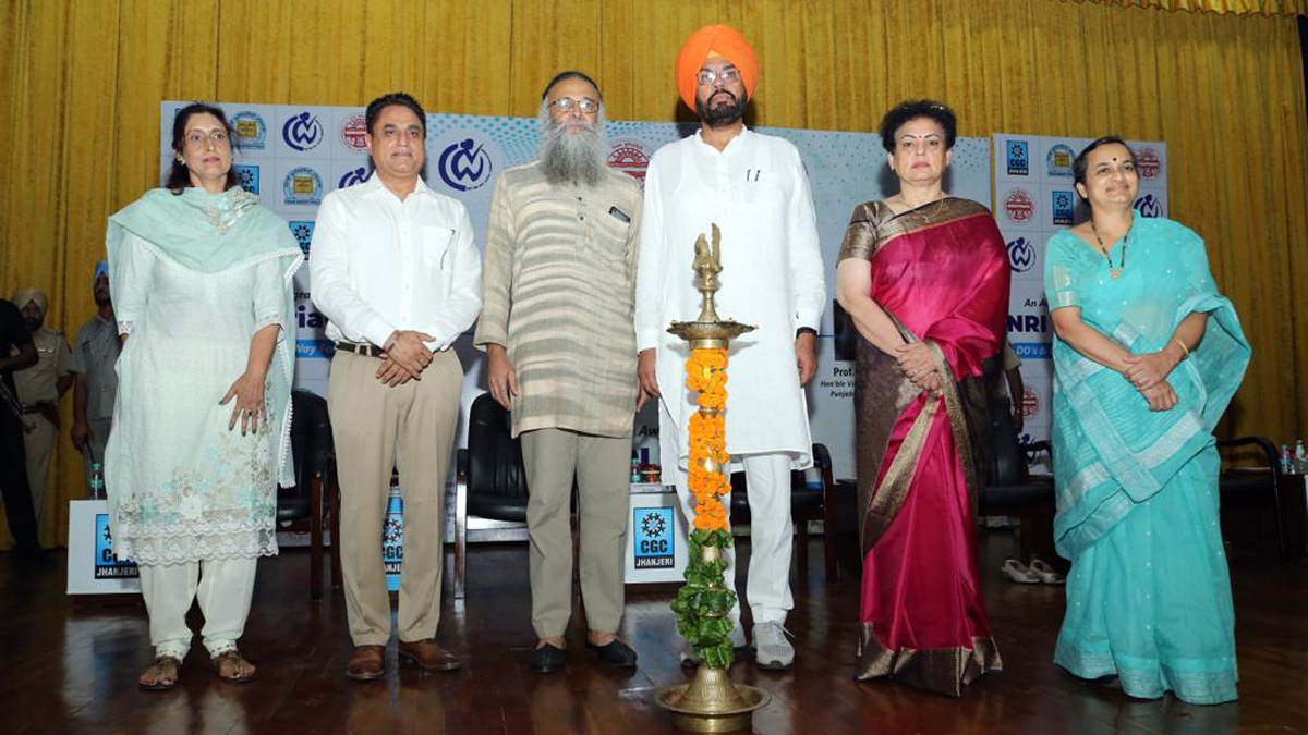 Kuldeep Singh Dhaliwal, AAP, Aam Aadmi Party, Aam Aadmi Party Punjab, AAP Punjab, Government of Punjab, Punjab Government, Punjabi University Patiala, CGC Jhanjeri, Chandigarh Group Of Colleges, Satnam Singh Sandhu, Rashpal Singh Dhaliwal, Jhanjeri, CGC Jhanjeri Campus, Rekha Sharma, National Commission for Women