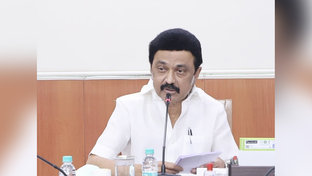 M.K. Stalin, Tamil Nadu, Chief Minister, Chennai