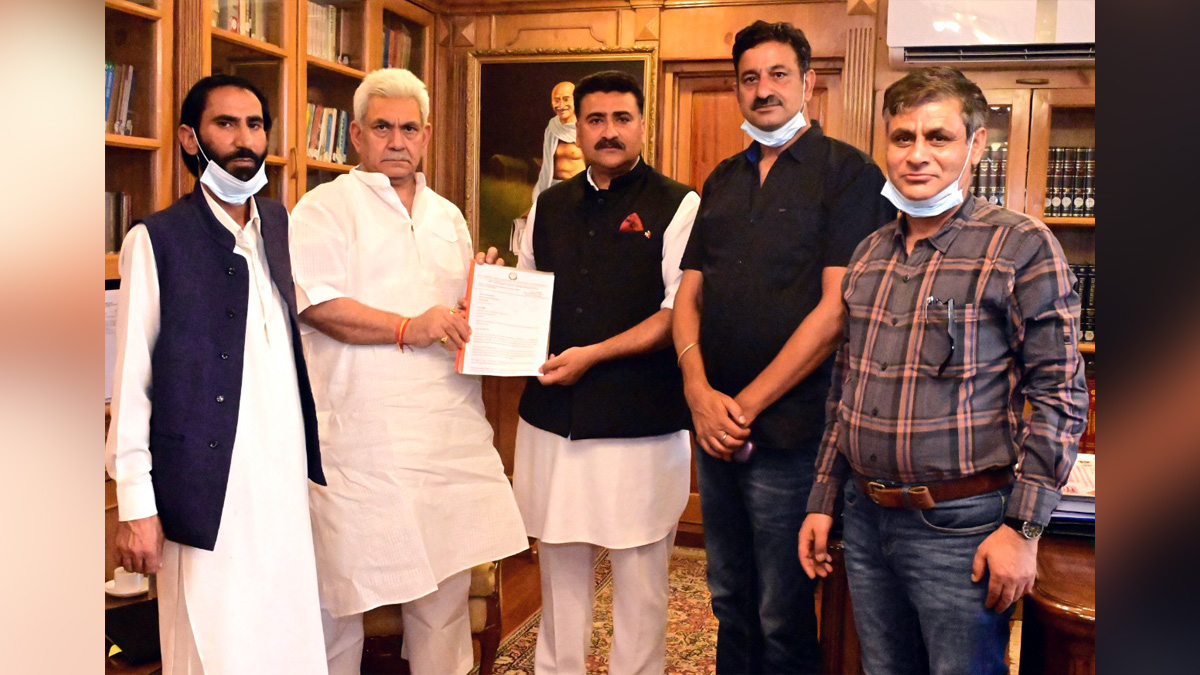 Manoj Sinha, Lieutenant Governor J&K, Raj Bhavan, Jammu, Srinagar, Kashmir, Jammu And Kashmir, Jammu & Kashmir