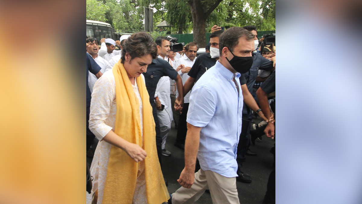 Rahul Gandhi, Indian National Congress, Congress, All India Congress Committee, Priyanka Gandhi, Priyanka Gandhi Vadra, Janpath, Sonia Gandhi, Enforcement Directorate, ED, National Herald Case
