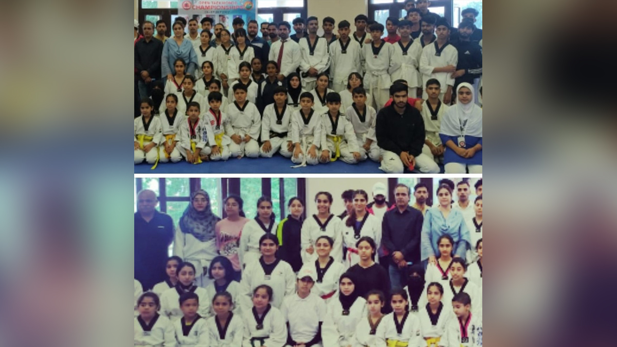 Sports News, Srinagar, Kashmir, Jammu And Kashmir, Jammu & Kashmir, District Srinagar Taekwondo Championship,Nuzhat Gul