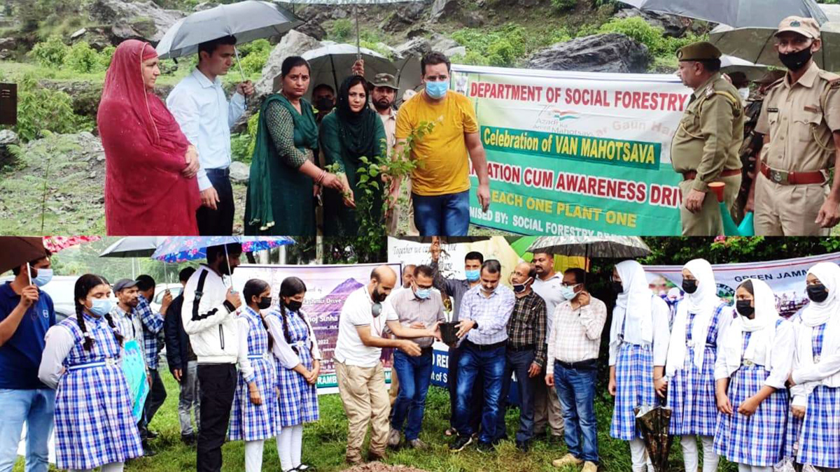 Ramban, Deputy Commissioner Ramban, Mussarat Islam, Mussarat ul-Islam, Kashmir, Jammu And Kashmir, Jammu & Kashmir, Van Mahotsav