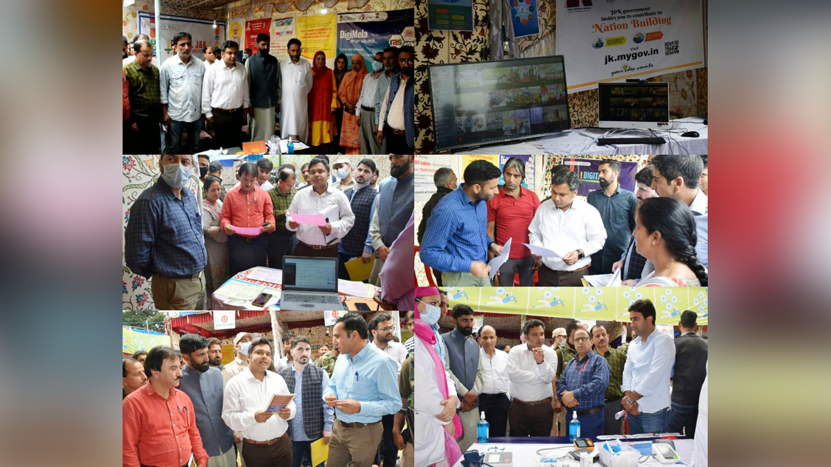 Anantnag, Mohammad Yousuf Gorsi, Kashmir, Jammu And Kashmir, Jammu & Kashmir, Digi Mela, Digital Week, Digital Programme,Digi Mela at Anantnag, Digital India Week