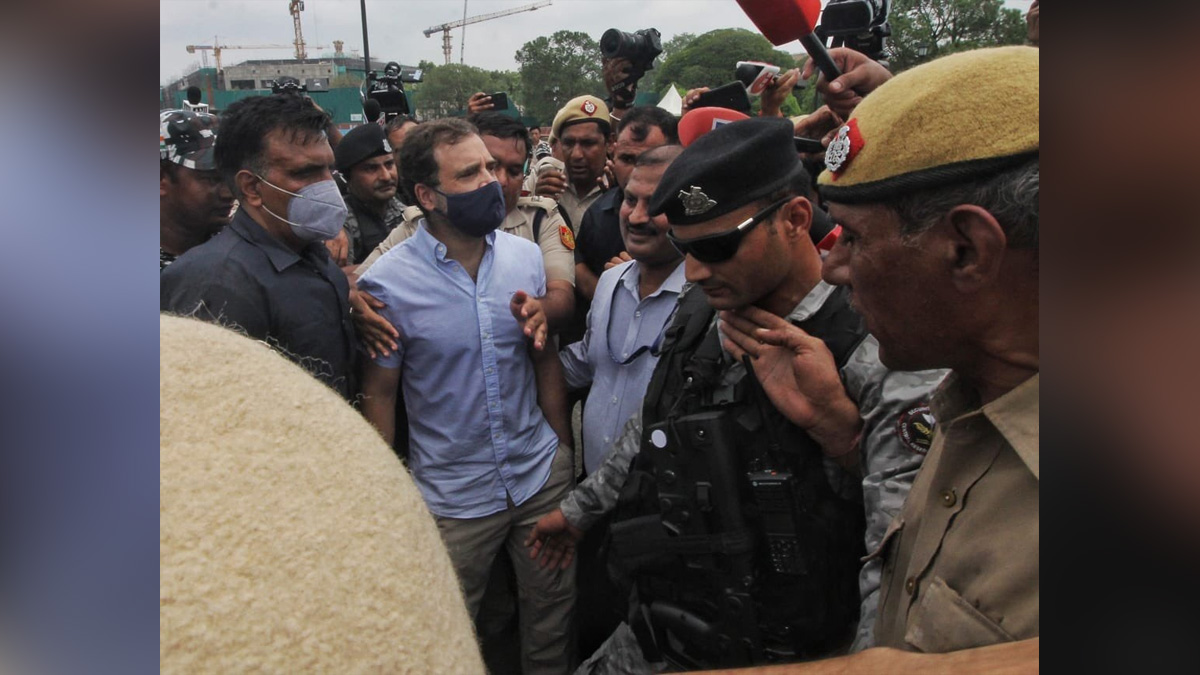 Rahul Gandhi, Indian National Congress, Congress, All India Congress Committee, Enforcement Directorate, ED, Rahul Gandhi Arrest, Rahul Gandhi Arrest News, Rahul Gandhi Arrested , Congress National Protest , Rahul Gandhi Arrest Reason
