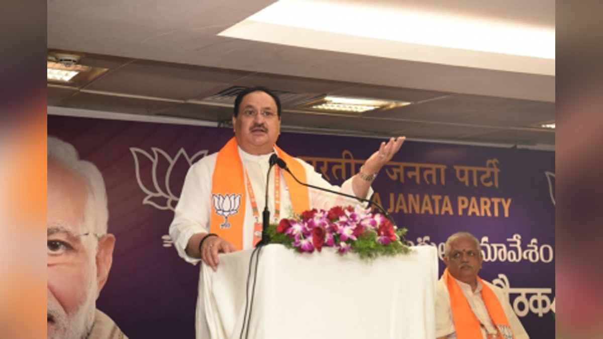 Jagat Prakash Nadda, BJP President, BJP, Bharatiya Janata Party, National Executive Committee, NEC, Hyderabad International Convention Centre, HICC