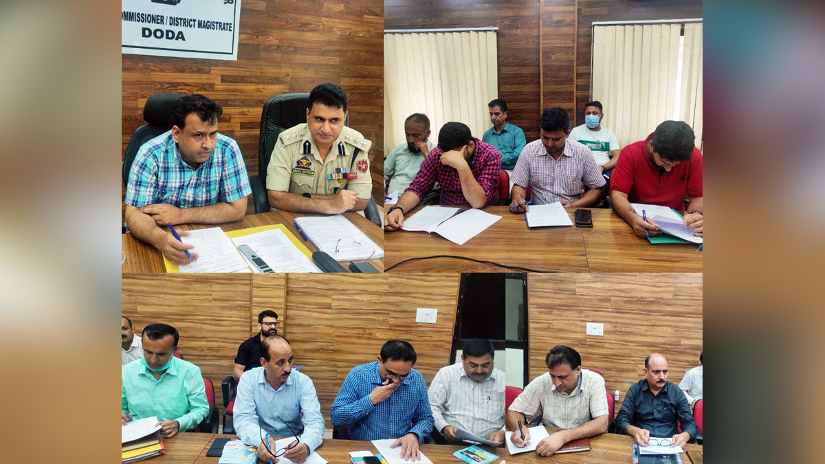 Doda, Deputy Commissioner Doda, Vikas Sharma, Jammu, Kashmir, Jammu And Kashmir, Jammu & Kashmir, Narco Coordination Centre Mechanism, NCORD