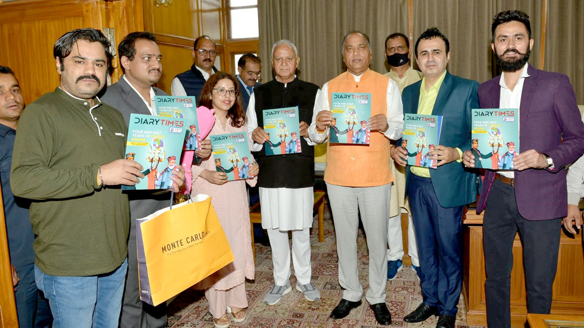 Jai Ram Thakur, Himachal Pradesh, Himachal, Bharatiya Janata Party, BJP, BJP Himachal, Shimla, Chief Minister of Himachal Pradesh, BJP Himachal Pradesh, Diary Times, Kumud, Vimal Sharma