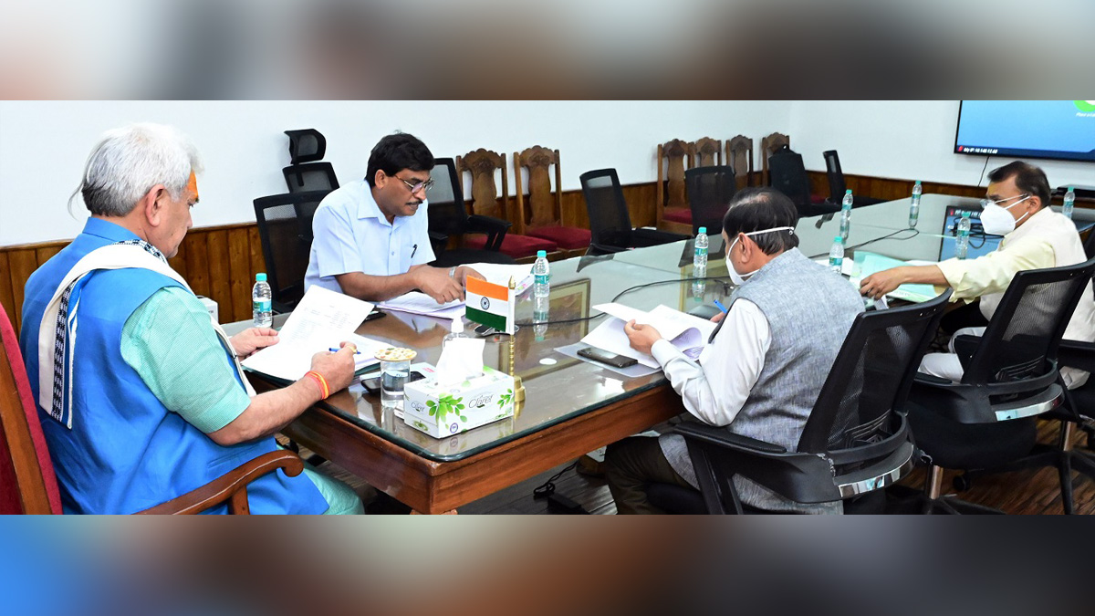 Manoj Sinha, Lieutenant Governor J&K, Raj Bhavan, Jammu, Srinagar, Kashmir, Jammu And Kashmir, Jammu & Kashmir, Administrative Council