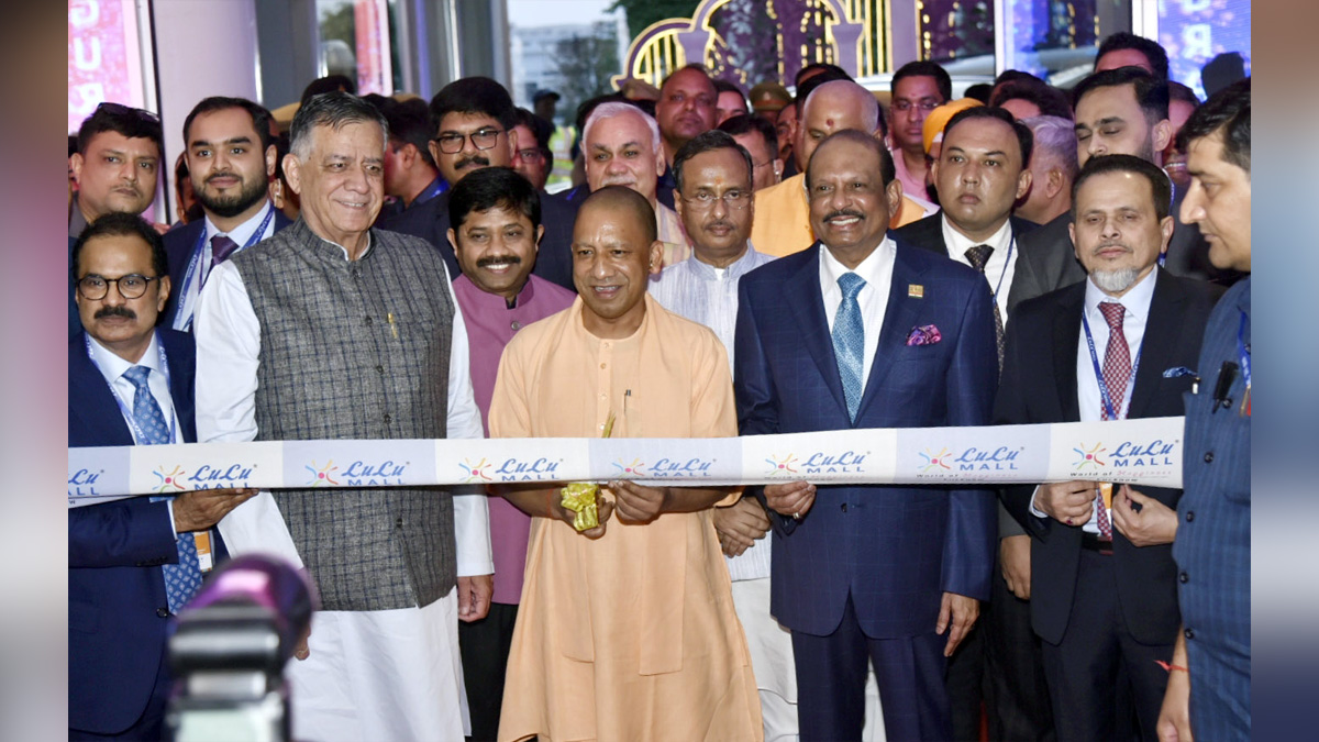 Yogi Adityanath, Lucknow, Uttar Pradesh, BJP, Bharatiya Janata Party, Lulu Mall