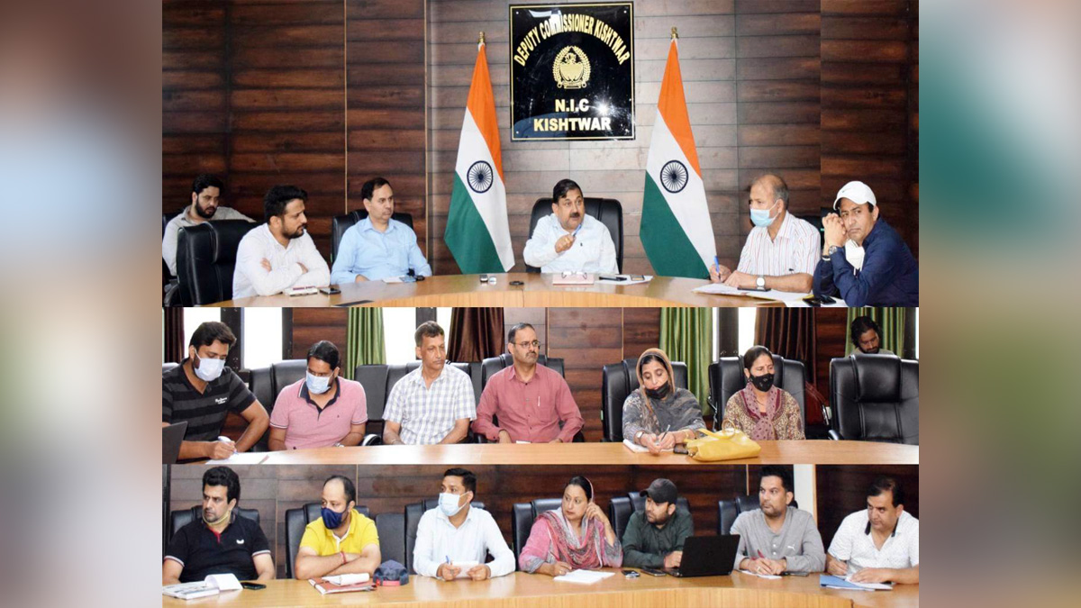 Kishtwar, DDC Kishtwar, District Development Commissioner Kishtwar, Ashok Sharma, Kashmir, Jammu And Kashmir, Jammu & Kashmir