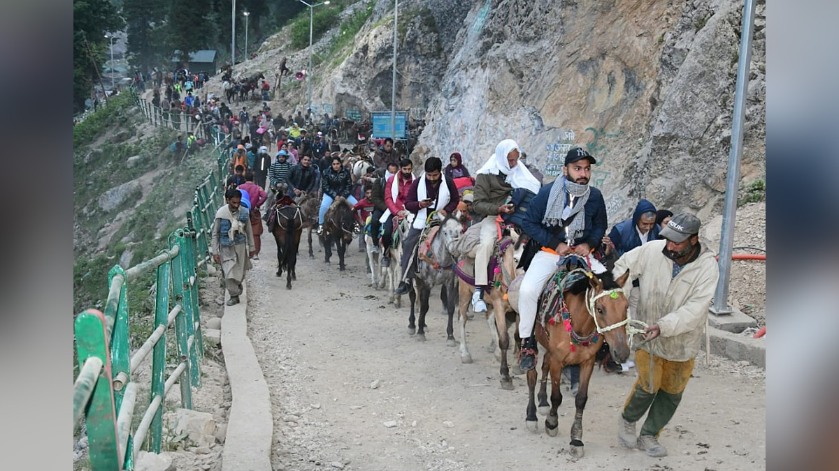 Religious, Shri Amarnath Ji Yatra, Shri Amarnathji Yatra 2022, Amarnathji Yatra, Amarnathji Yatra 2022, Shri Amarnath Ji Pilgrimage, Shri Amarnathji Shrine Board, SASB, SANJY 2022