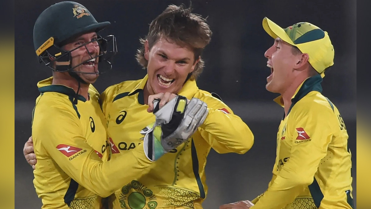 Sports News, Cricket, Cricketer, Player, Bowler, Batsman, Adam Zampa, Australia Qquad, ODI Series, New Zealand, Zimbabwe