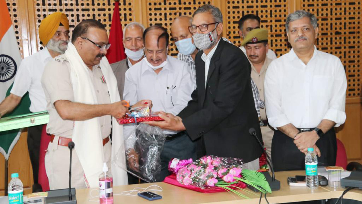 Dilbag Singh, J&K Director General of Police, Director General of Police J&K, Kashmir, Jammu And Kashmir, Jammu & Kashmir,PROANG