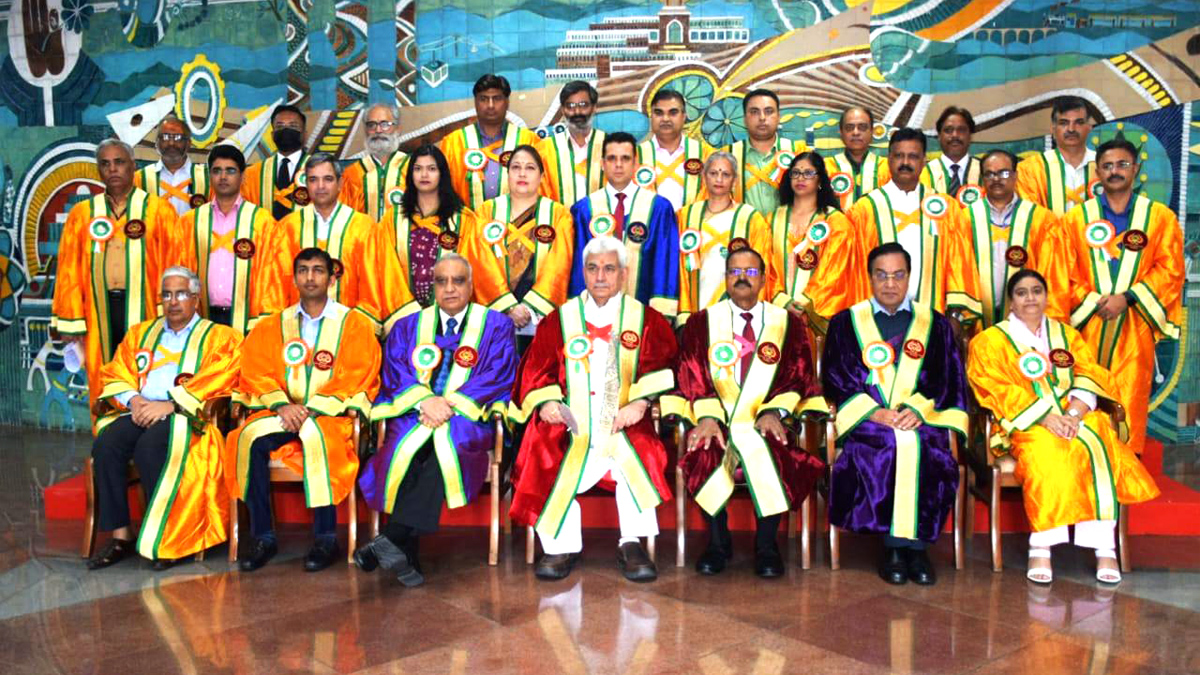 Manoj Sinha, Lieutenant Governor J&K, Raj Bhavan, Jammu, Srinagar, Kashmir, Jammu And Kashmir, Jammu & Kashmir, Katra, SMVD University, Shri Mata Vaishno Devi University Katra, Shri Mata Vaishno Devi University