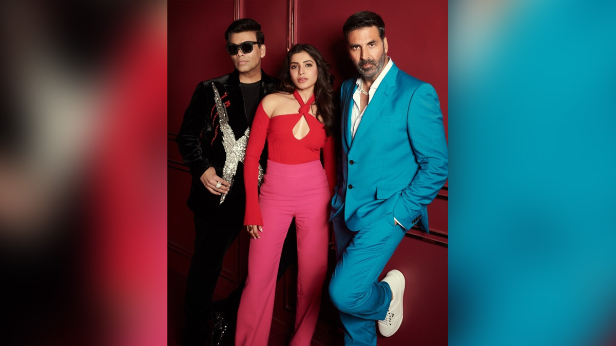 Akshay Kumar, Bollywood, Entertainment, Mumbai, Actor, Cinema, Hindi Films, Movie, Mumbai News, Samantha Ruth Prabhu, Tollywood, OTT, Koffee With Karan, Koffee With Karan Season 7