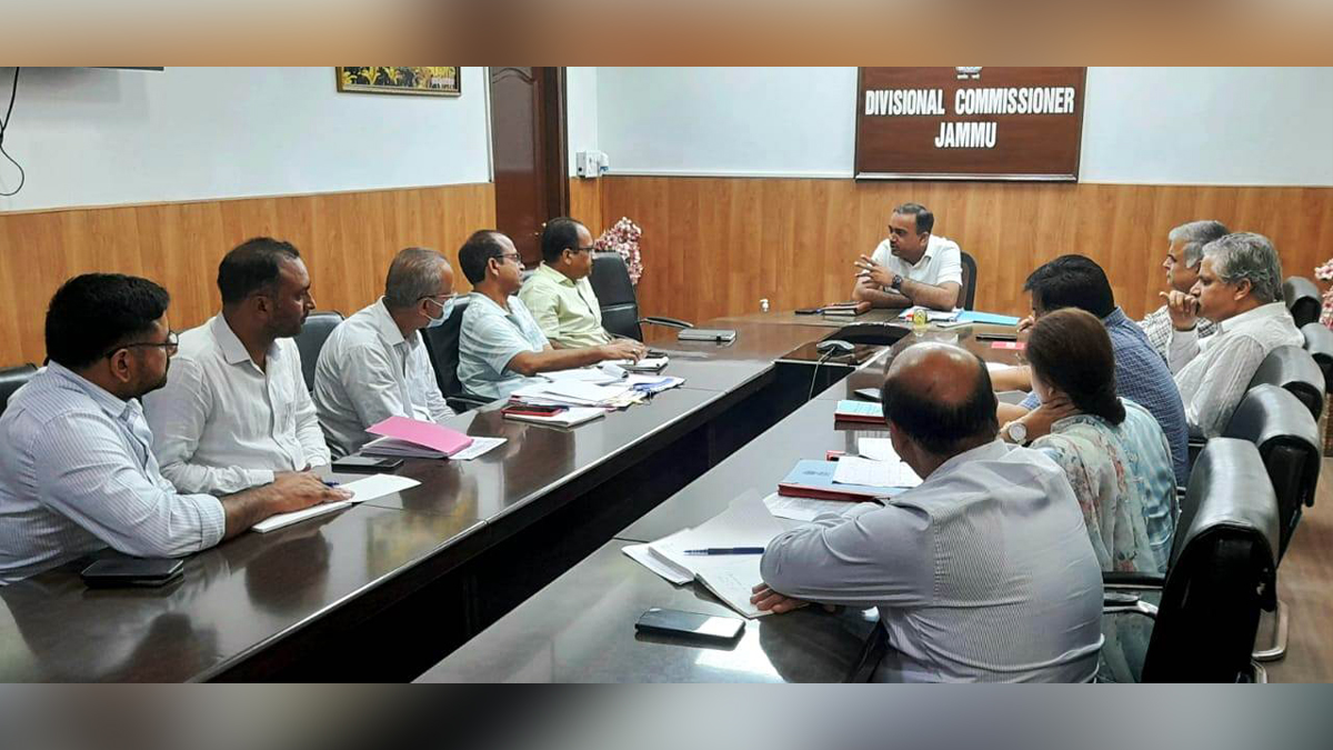 Jammu, DDC Jammu, Ramesh Kumar, Divisional Commissioner Jammu, Kashmir, Jammu And Kashmir, Jammu & Kashmir