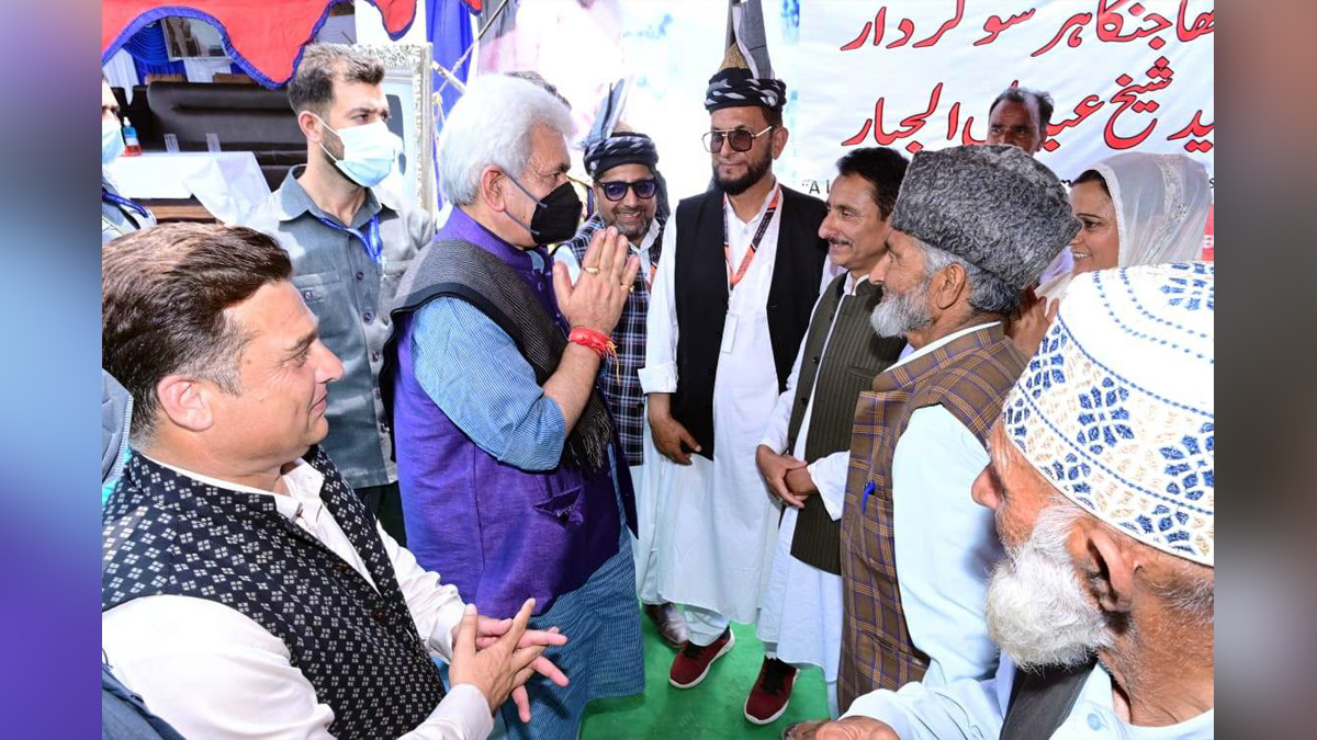 Manoj Sinha, Lieutenant Governor J&K, Raj Bhavan, Jammu, Srinagar, Kashmir, Jammu And Kashmir, Jammu & Kashmir