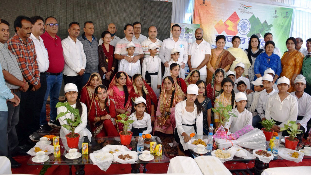 Azadi Ka Amrit Mahotsav, 75th Anniversary of Indian Independence, 75th years of Independence, Har ghar Tiranga, Ujjwal Bharat Ujjwal Bhavishya, Power @ 2047, Bijli Mahotsav, NHPC, JPDCL, Jammu, Kashmir, Jammu And Kashmir, Jammu & Kashmir, Kashmir Valley, Udhampur