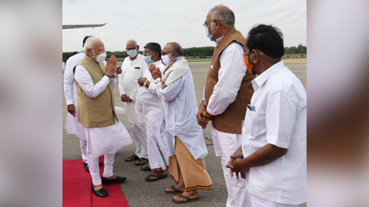 Narendra Modi, Modi, BJP, Bharatiya Janata Party, Prime Minister of India, Prime Minister, Narendra Damodardas Modi, BJP National Executive, Hyderabad International Convention Centre, HICC