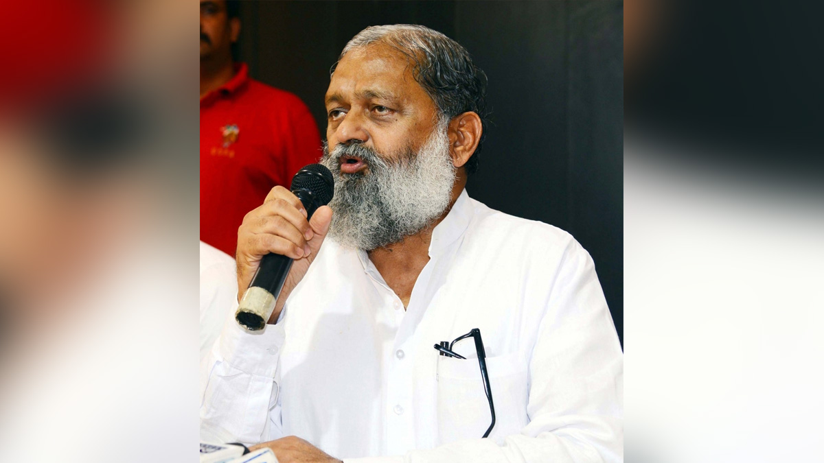 Anil Vij, Haryana, Bharatiya Janata Party, BJP, BJP Haryana, Health and Family Welfare Minister