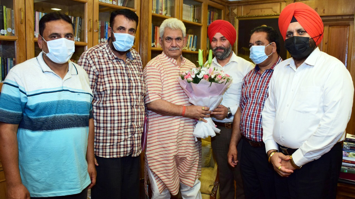 Manoj Sinha, Lieutenant Governor J&K, Raj Bhavan, Jammu, Srinagar, Kashmir, Jammu And Kashmir, Jammu & Kashmir