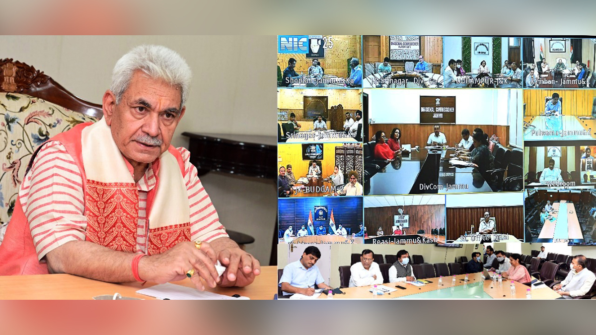 Manoj Sinha, Lieutenant Governor J&K, Raj Bhavan, Jammu, Srinagar, Kashmir, Jammu And Kashmir, Jammu & Kashmir