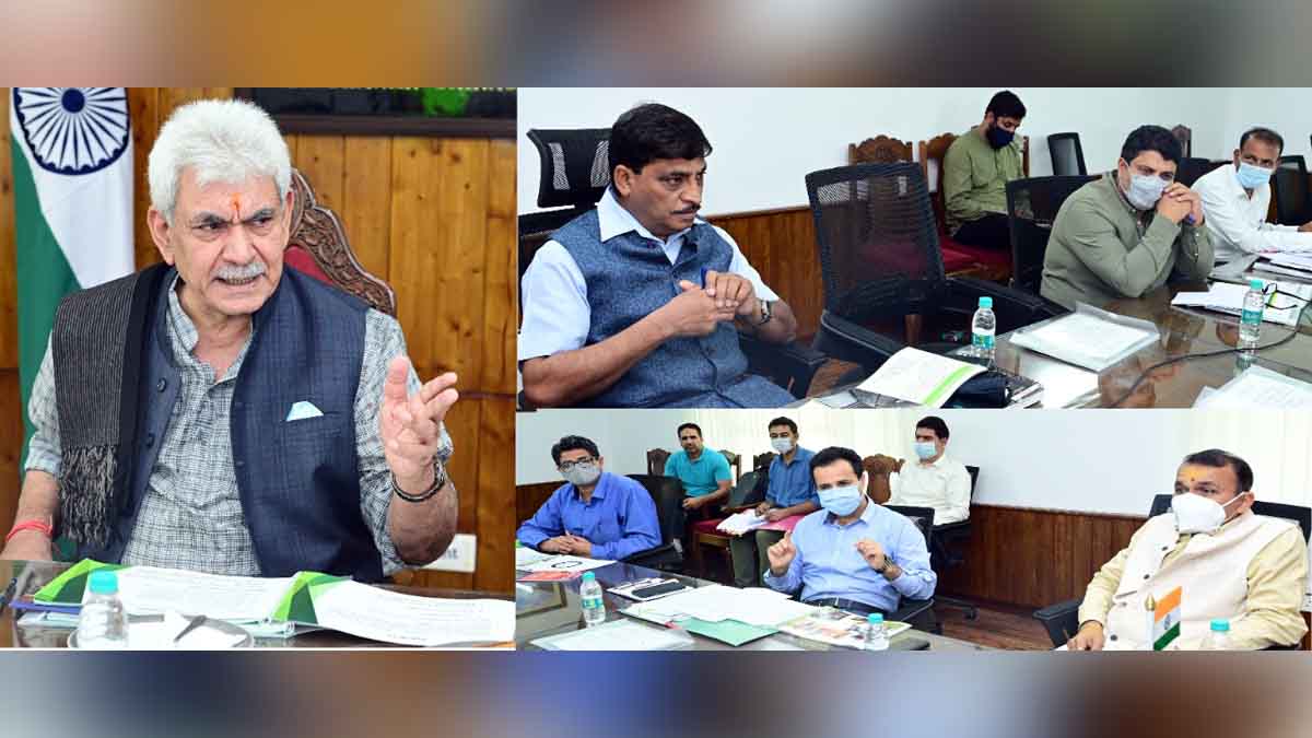 Manoj Sinha, Lieutenant Governor J&K, Raj Bhavan, Jammu, Srinagar, Kashmir, Jammu And Kashmir, Jammu & Kashmir, Dr Arun Kumar Mehta, Chief Secretary