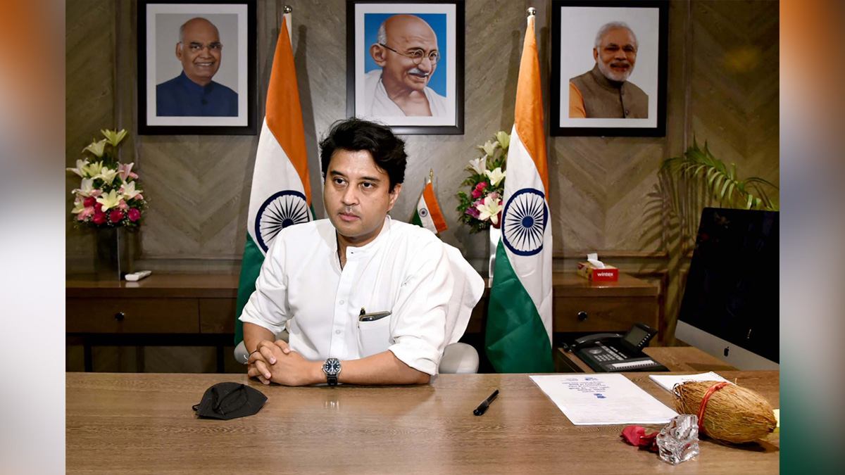Jyotiraditya Scindia, Jyotiraditya Madhavrao Scindia, BJP, Bharatiya Janata Party, Union Civil Aviation Minister
