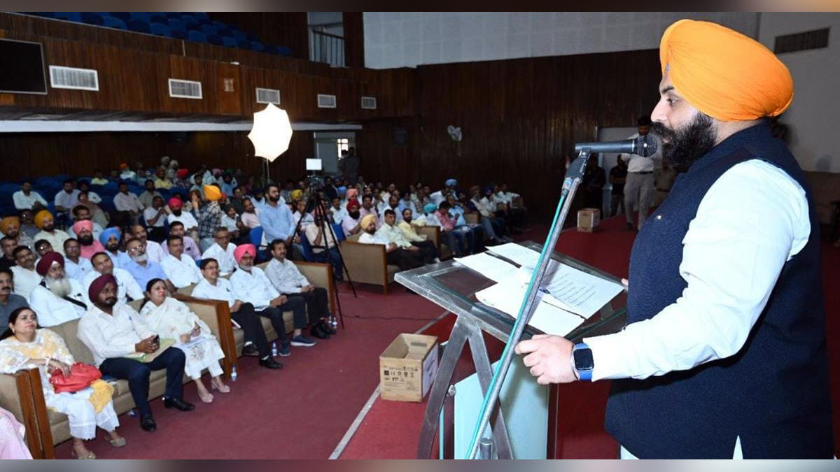 Harjot Singh Bains, AAP, Aam Aadmi Party, Aam Aadmi Party Punjab, AAP Punjab, Government of Punjab, Punjab Government