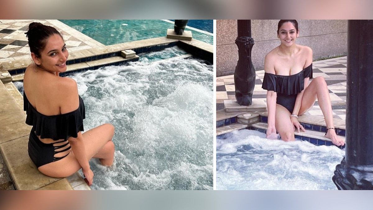 Kannada actress Ragini Dwivedi's hot swimsuit photos go viral - Daily 24x7  News