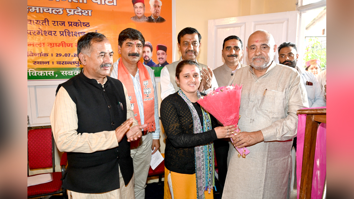 Avinash Rai Khanna, Himachal Pradesh, Himachal, Bharatiya Janata Party, BJP, BJP Himachal, Shimla, BJP Himachal Pradesh