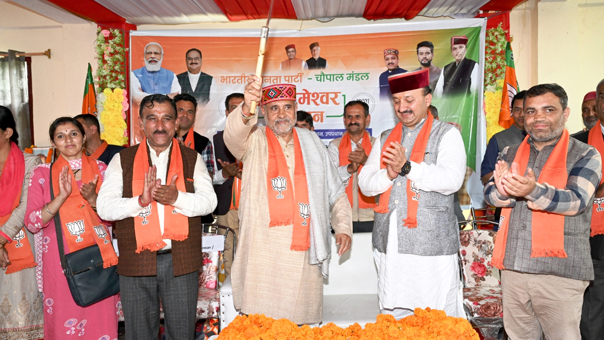 Avinash Rai Khanna, Himachal Pradesh, Himachal, Bharatiya Janata Party, BJP, BJP Himachal, Shimla, BJP Himachal Pradesh