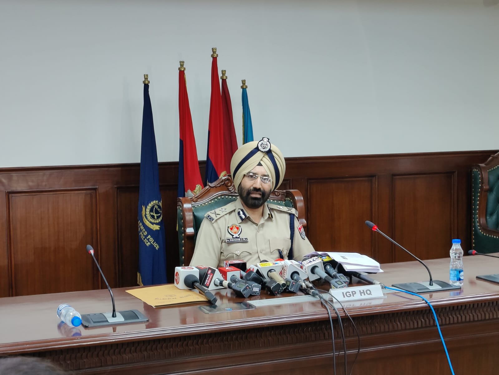 Crime News India, Police, Crime News Punjab, Chandigarh, Gujarat, Maharashtra, Inspector General of Police IGP Headquarters Sukhchain Singh Gill, Anti Drug Mission