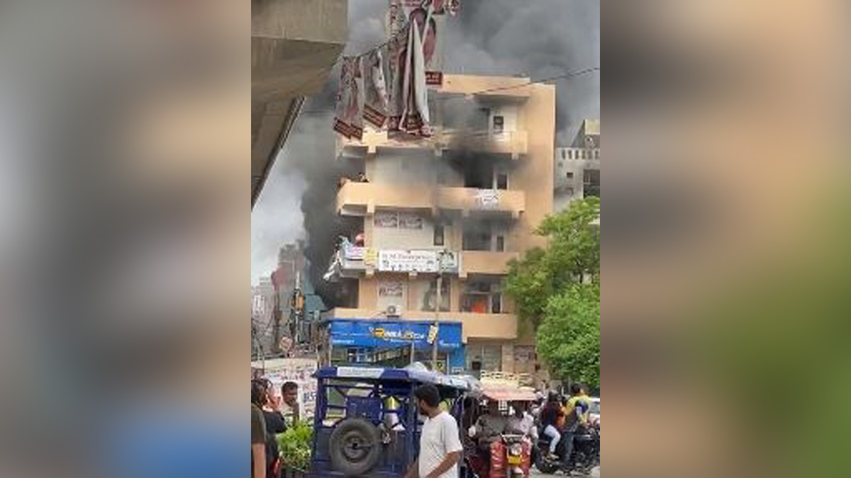 Hadsa India, Hadsa, New Delhi, Fire, Building Fire, New Delhi News
