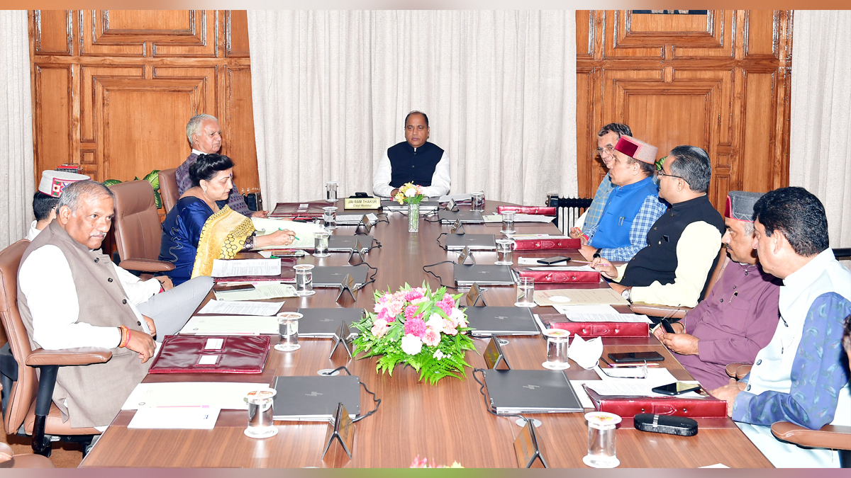 Jai Ram Thakur, Himachal Pradesh, Himachal, Bharatiya Janata Party, BJP, BJP Himachal, Shimla, Chief Minister of Himachal Pradesh, BJP Himachal Pradesh, HP Cabine Decisions