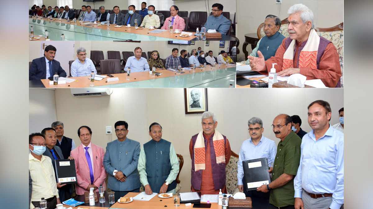 Manoj Sinha, Lieutenant Governor J&K, Raj Bhavan, Jammu, Srinagar, Kashmir, Jammu And Kashmir, Jammu & Kashmir