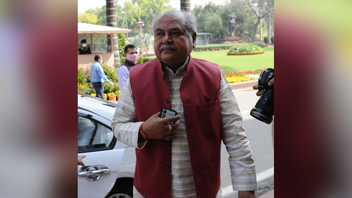 Narendra Singh Tomar, Union Agriculture & Farmers Welfare Minister, BJP, Bharatiya Janata Party