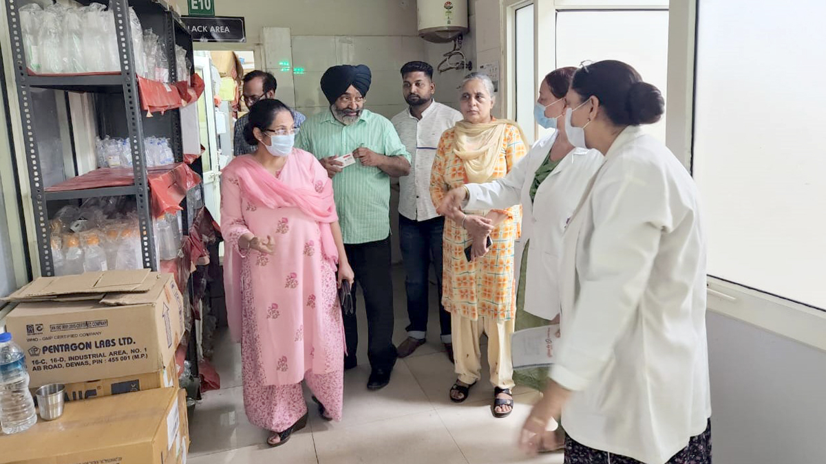 Health, Civil Surgeon, Dr Adarshpal Kaur, SAS Nagar