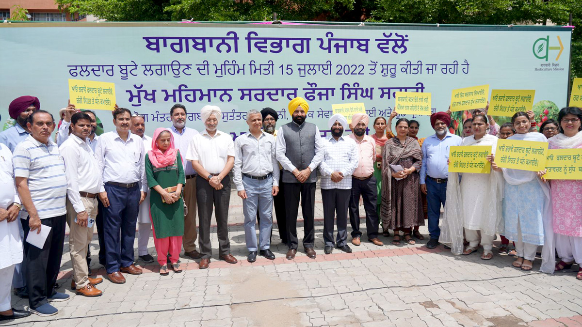 Fauja Singh Sarari, AAP, Aam Aadmi Party, Aam Aadmi Party Punjab, AAP Punjab, Government of Punjab, Punjab Government, Kulwant Singh, Secretary Horticulture Gagandeep Singh Brar, Director Agriculture Gurwinder Singh