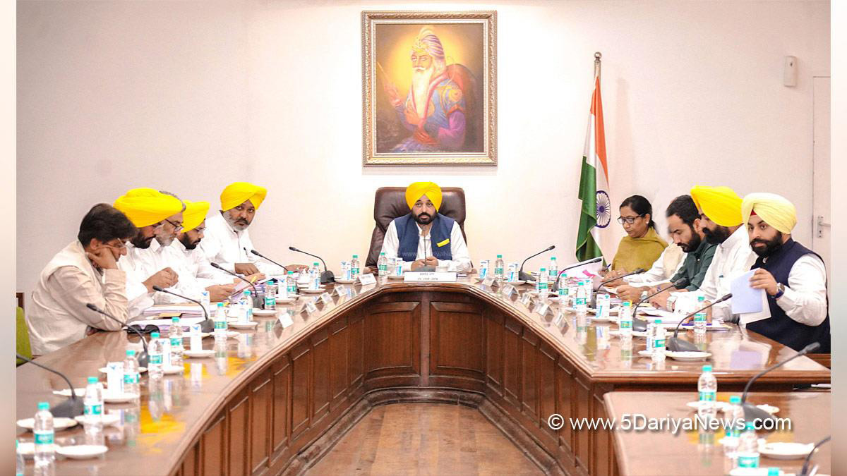 Bhagwant Mann, Cabinet Decision Punjab, AAP, Aam Aadmi Party, Aam Aadmi Party Punjab, AAP Punjab, Government of Punjab, Punjab Government, Punjab, Chief Minister Of Punjab