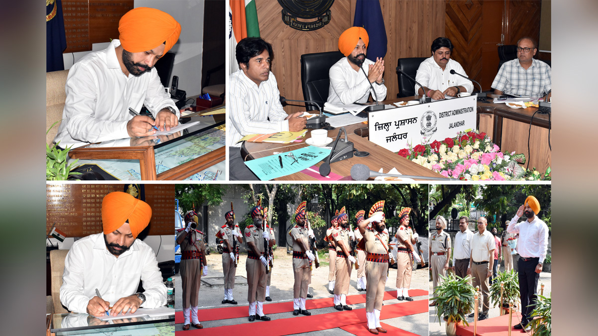 DC Jalandhar, Jaspreet Singh, Jalandhar, Deputy Commissioner Jalandhar