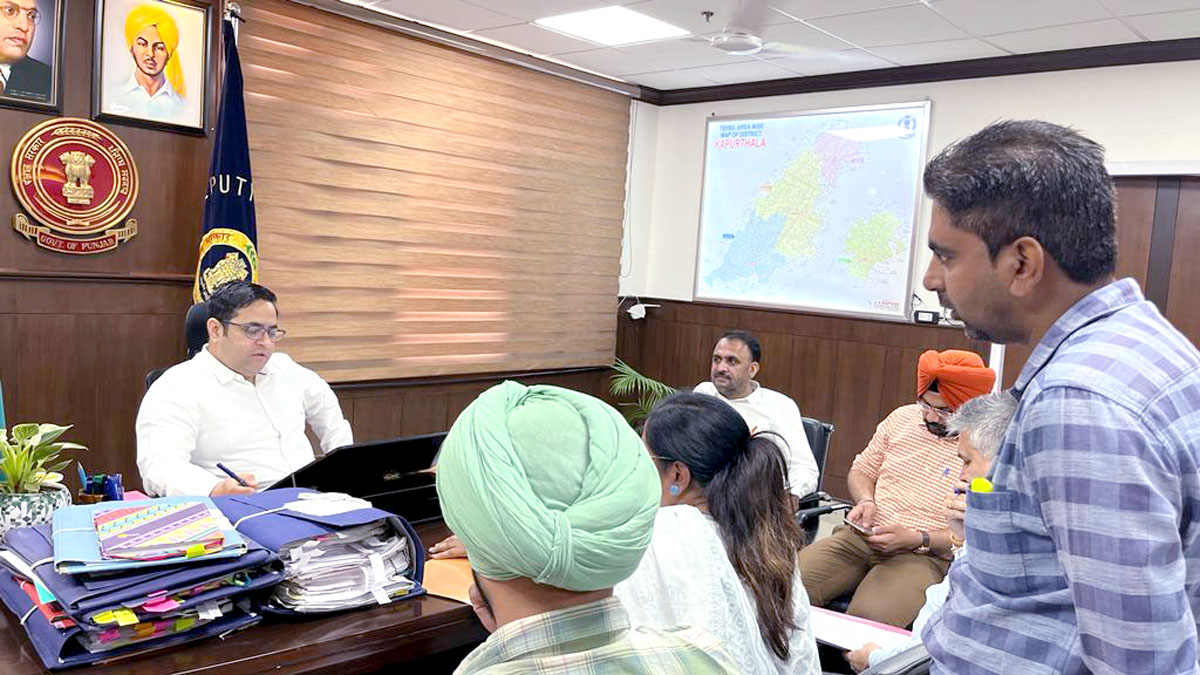 DC Kapurthala, Vishesh Sarangal, Deputy Commissioner Kapurthala, Kapurthala