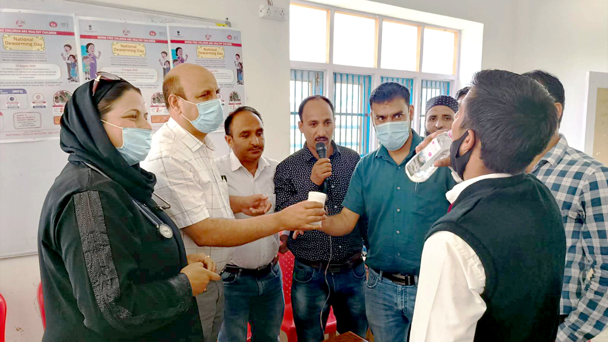 Mega Block Diwas held at 3 blocks of Kulgam