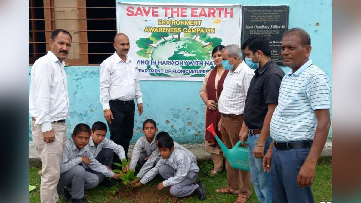 Azadi Ka Amrit Mahotsav, 75th Anniversary of Indian Independence, 75th years of Independence, Kashmir, Jammu And Kashmir, Jammu & Kashmir, Kashmir Valley, Department of Floriculture