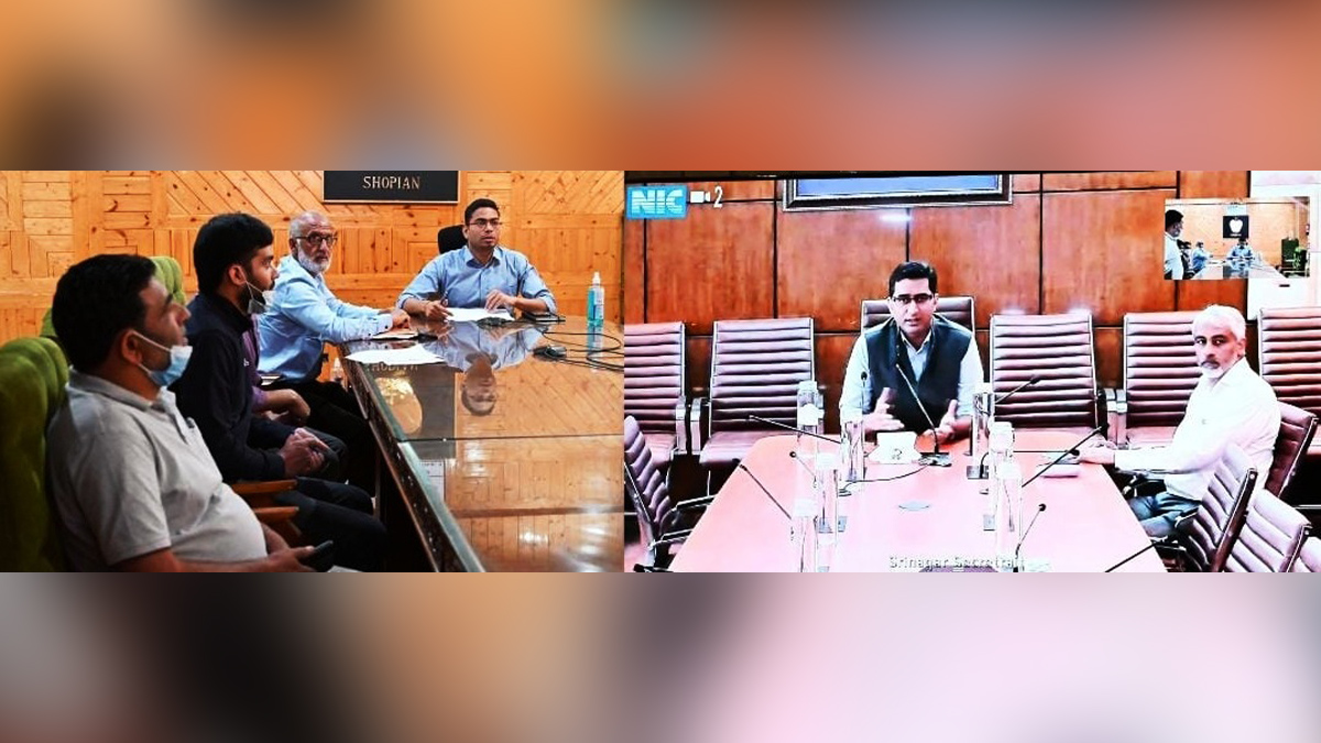Dr Shahid Iqbal Choudhary, Shahid Iqbal Choudhary, Kashmir, Jammu And Kashmir, Jammu & Kashmir, Srinagar, Jammu, Jeevan Mission, JJM, Shopian, DDC Shopian, District Development Commissioner Shopian, Sachin Kumar Vaishya