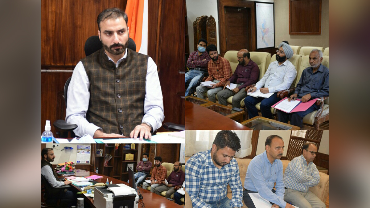 Anantnag, DDC Anantnag, Deputy Commissioner, Dr Basharat Qayoom, Kashmir, Jammu And Kashmir, Jammu & Kashmir, District Administration Anantnag, District Disability Rehabilitation Centre, DDRC, District Management Team, DMT