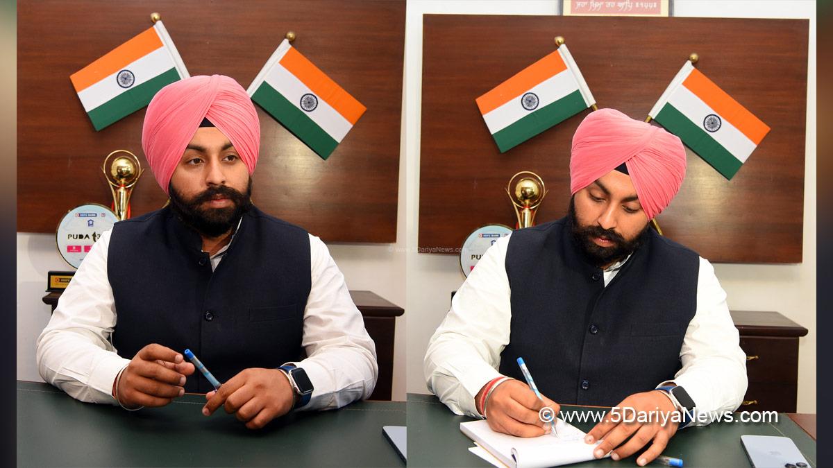 Harjot Singh Bains, Punjab Education Minister, AAP, Aam Aadmi Party, Aam Aadmi Party Punjab, AAP Punjab, Government of Punjab, Punjab Government