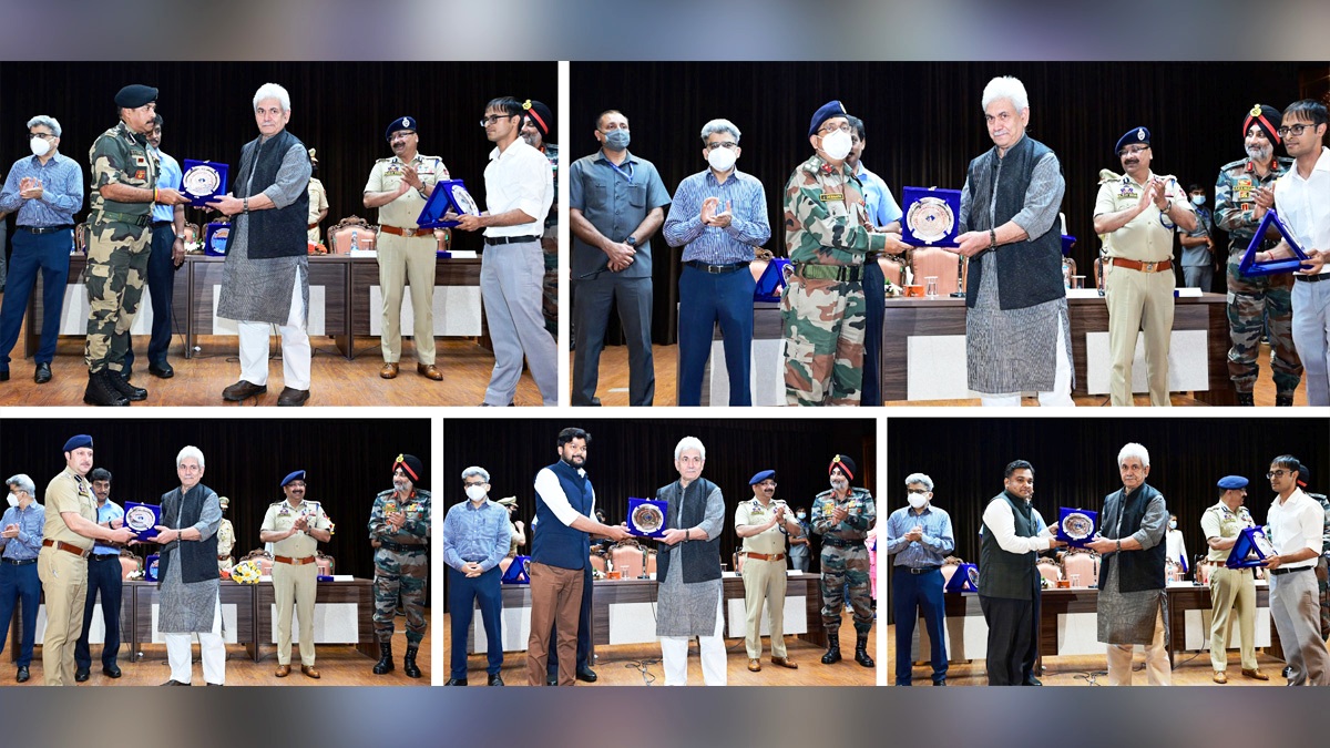 Manoj Sinha, Lieutenant Governor J&K, Raj Bhavan, Jammu, Srinagar, Kashmir, Jammu And Kashmir, Jammu & Kashmir, JKP, Army, CAPFs, NDRF, SDRF & SASB