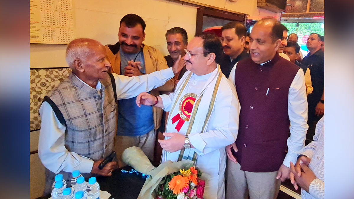 Jagat Prakash Nadda, Jai Ram Thakur, Himachal Pradesh, Himachal, Bharatiya Janata Party, BJP, BJP Himachal, Shimla, Chief Minister of Himachal Pradesh, BJP Himachal Pradesh