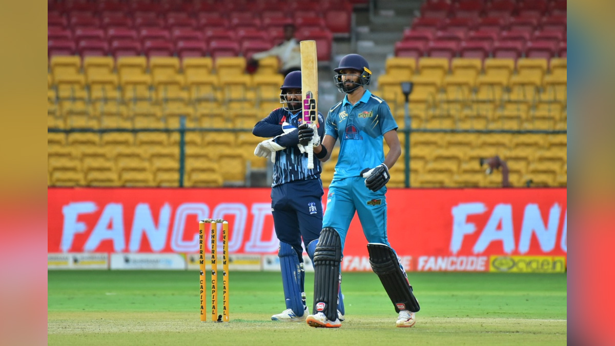 Sports News, Cricket, Cricketer, Player, Bowler, Batsman, Devdutt Padikkal, Gulbarga Mystics Vs Bengaluru Blasters, Maharaja Trophy